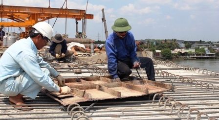 Dự án cầu Đồng Nai mới sẽ hoàn thành vào tháng 6 2014